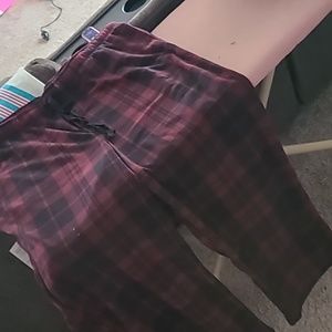 Fleece pajama bottoms